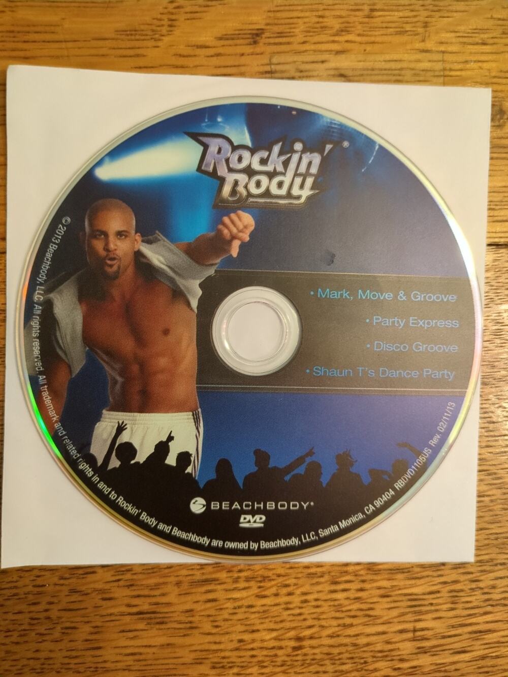 Rockin' Body DVD Includes 4 Workouts Disc Only